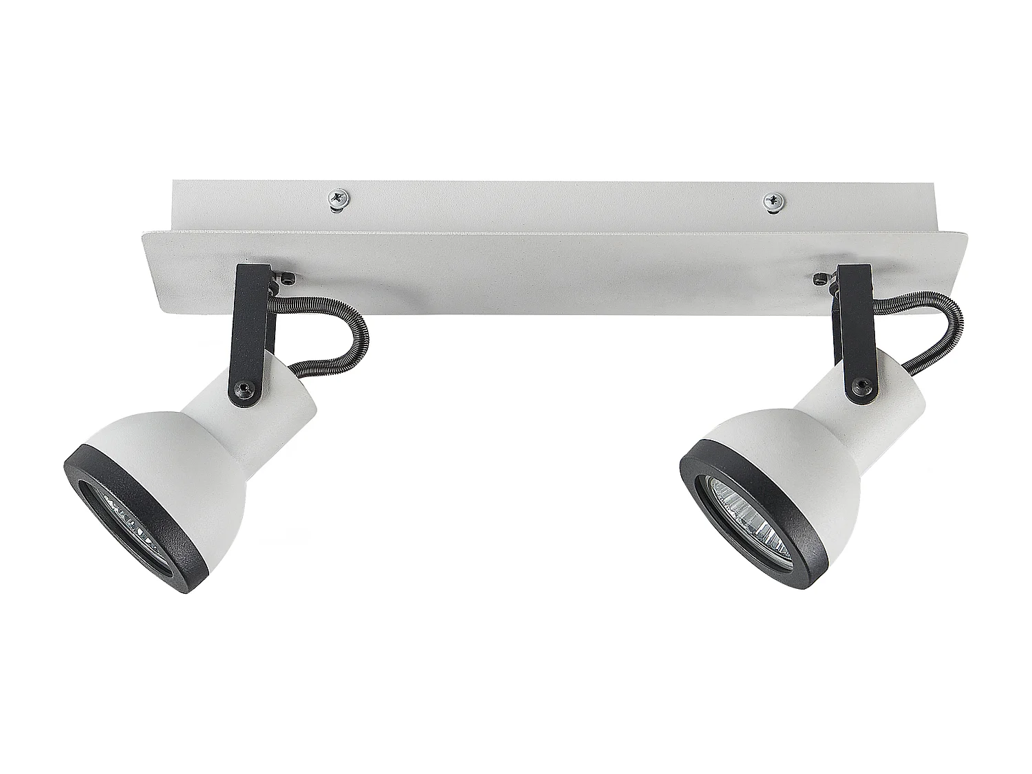 Spot à 2 lumières BARO Réglable Métal Blanc