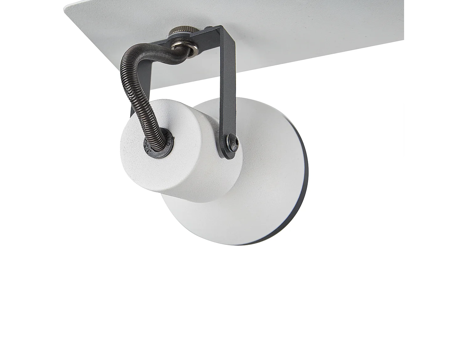 Candeeiro com 2 focos BARO Ajustável Metal Branco