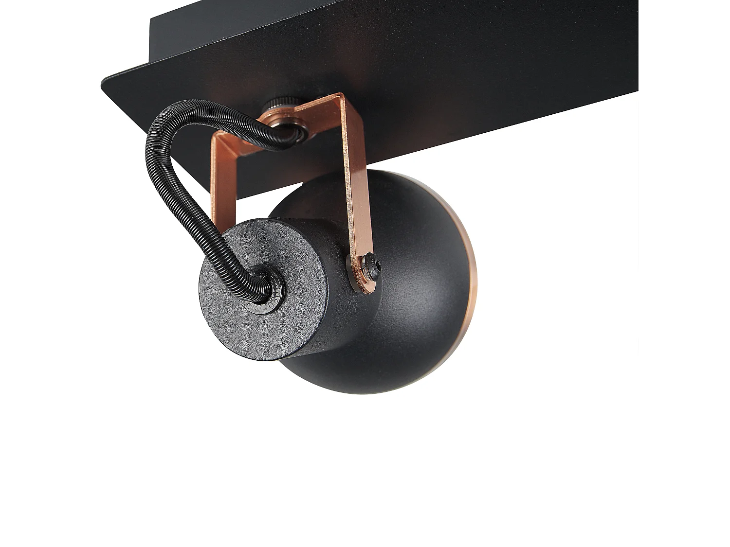 Spot à 3 lumières BARO Réglable Métal Noir