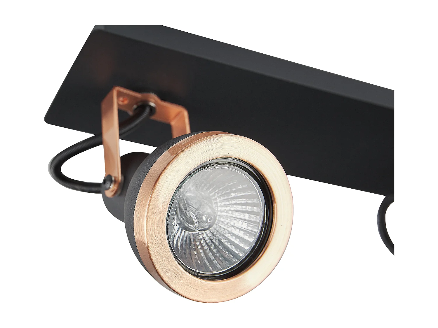 Spot à 3 lumières BARO Réglable Métal Noir