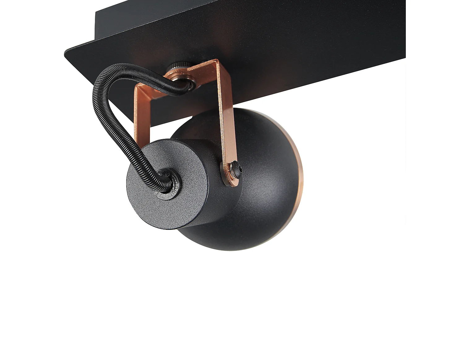 Spot à 3 lumières BARO Réglable Métal Noir