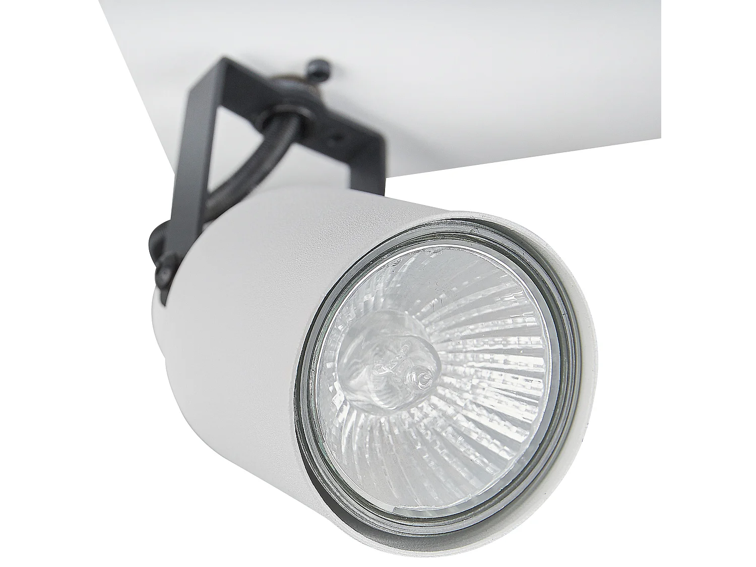 Spot à 4 lumières BONTE Réglable Métal Blanc