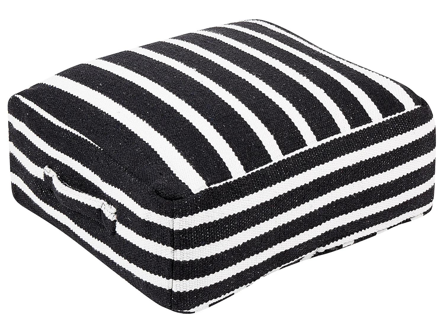 Pouf SETTAT Coton Noir