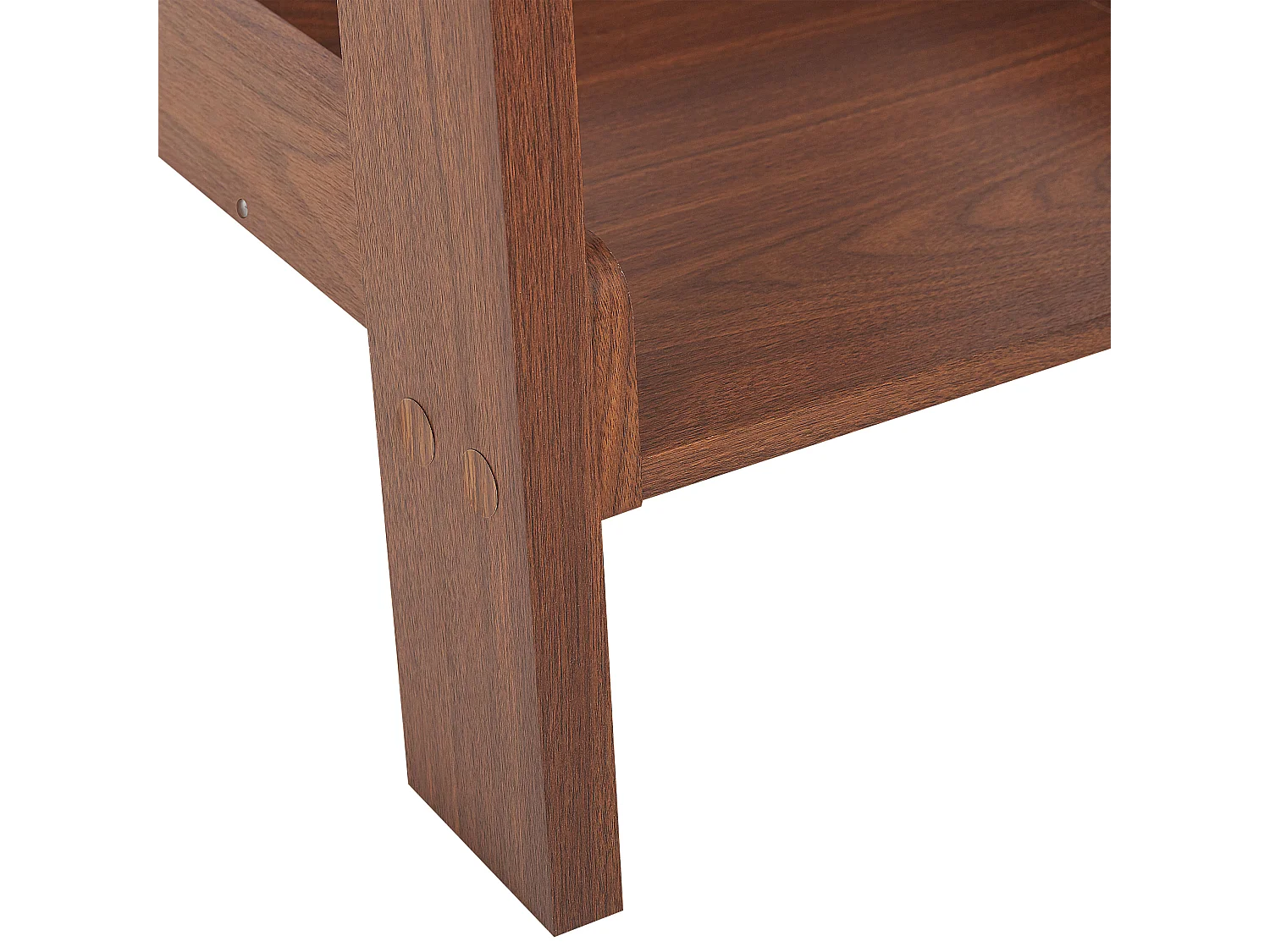 Estante com 5 prateleiras MOBILE TRIO 167 cm Castanho escuro