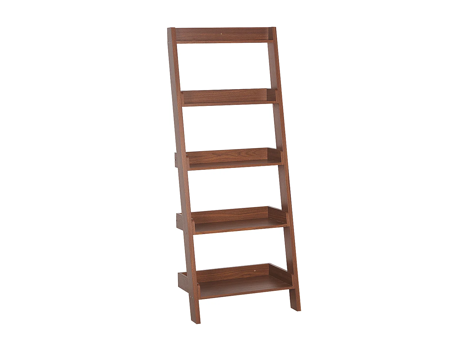 Libreria a 5 ripiani MOBILE TRIO 167 cm Marrone scuro