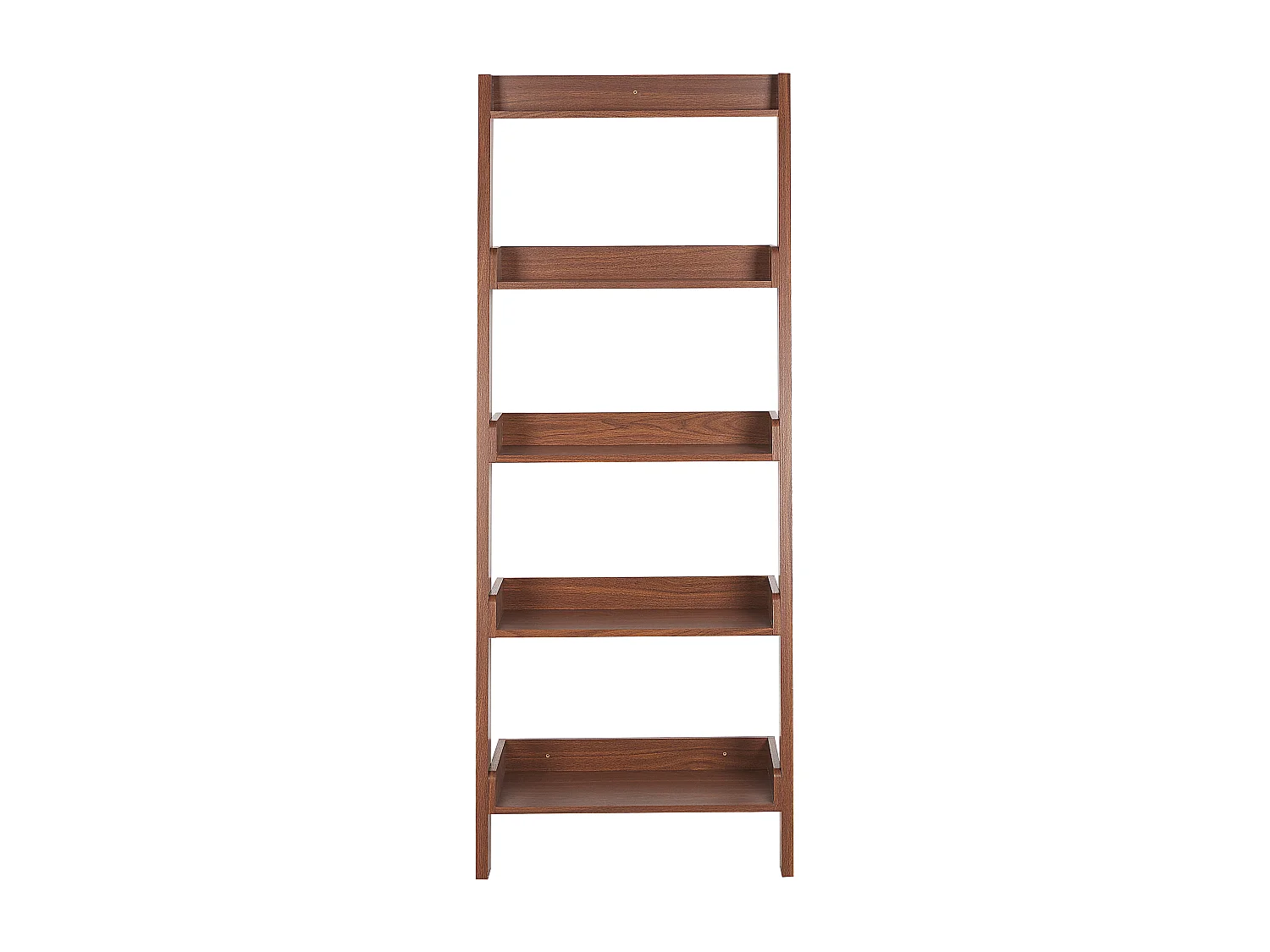 Libreria a 5 ripiani MOBILE TRIO 167 cm Marrone scuro