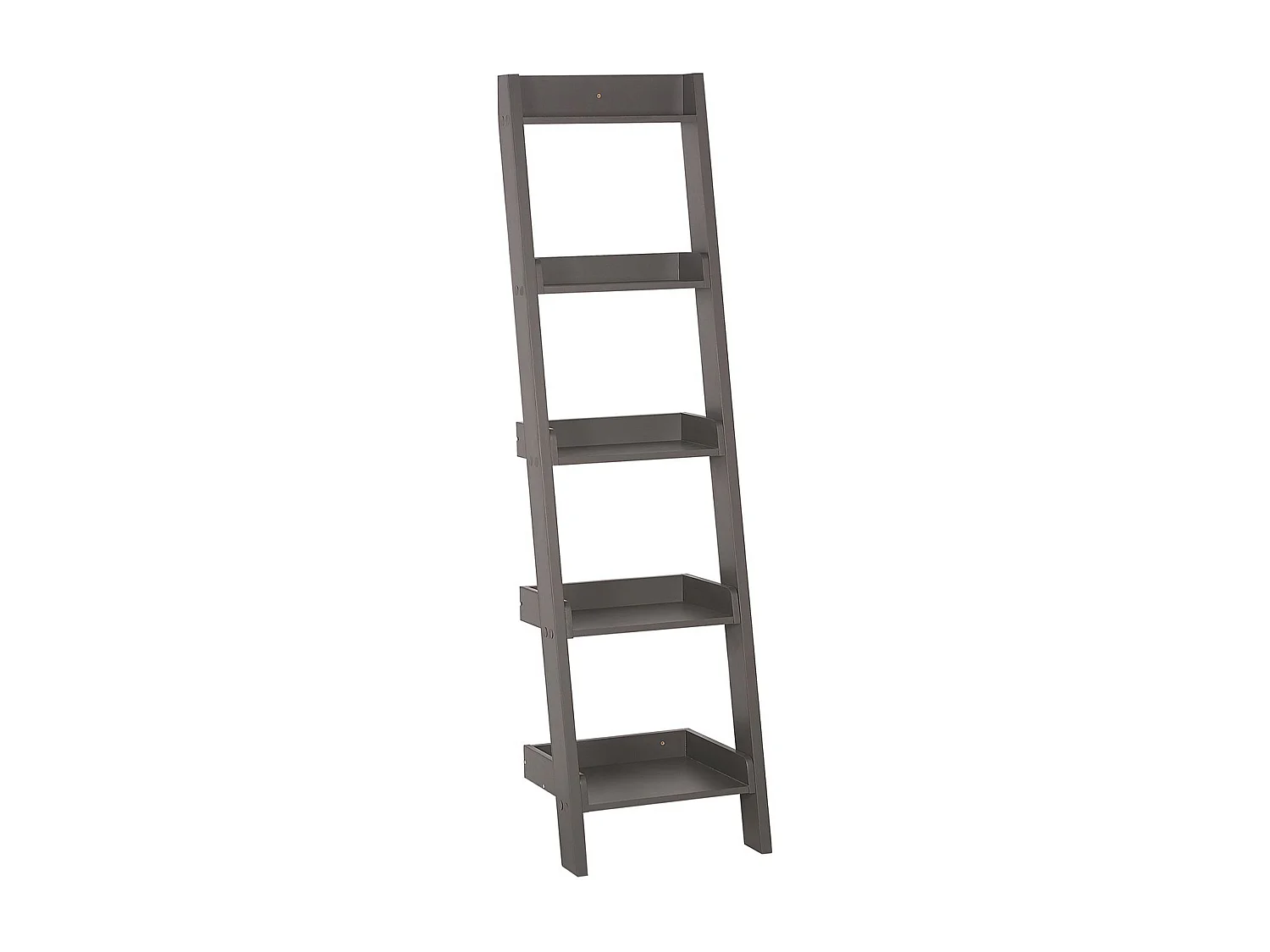 Bibliothèque 5 étagères MOBILE DUO 166 cm Gris
