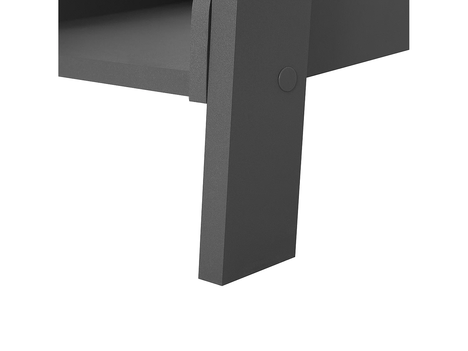 Bibliothèque 5 étagères MOBILE DUO 166 cm Gris