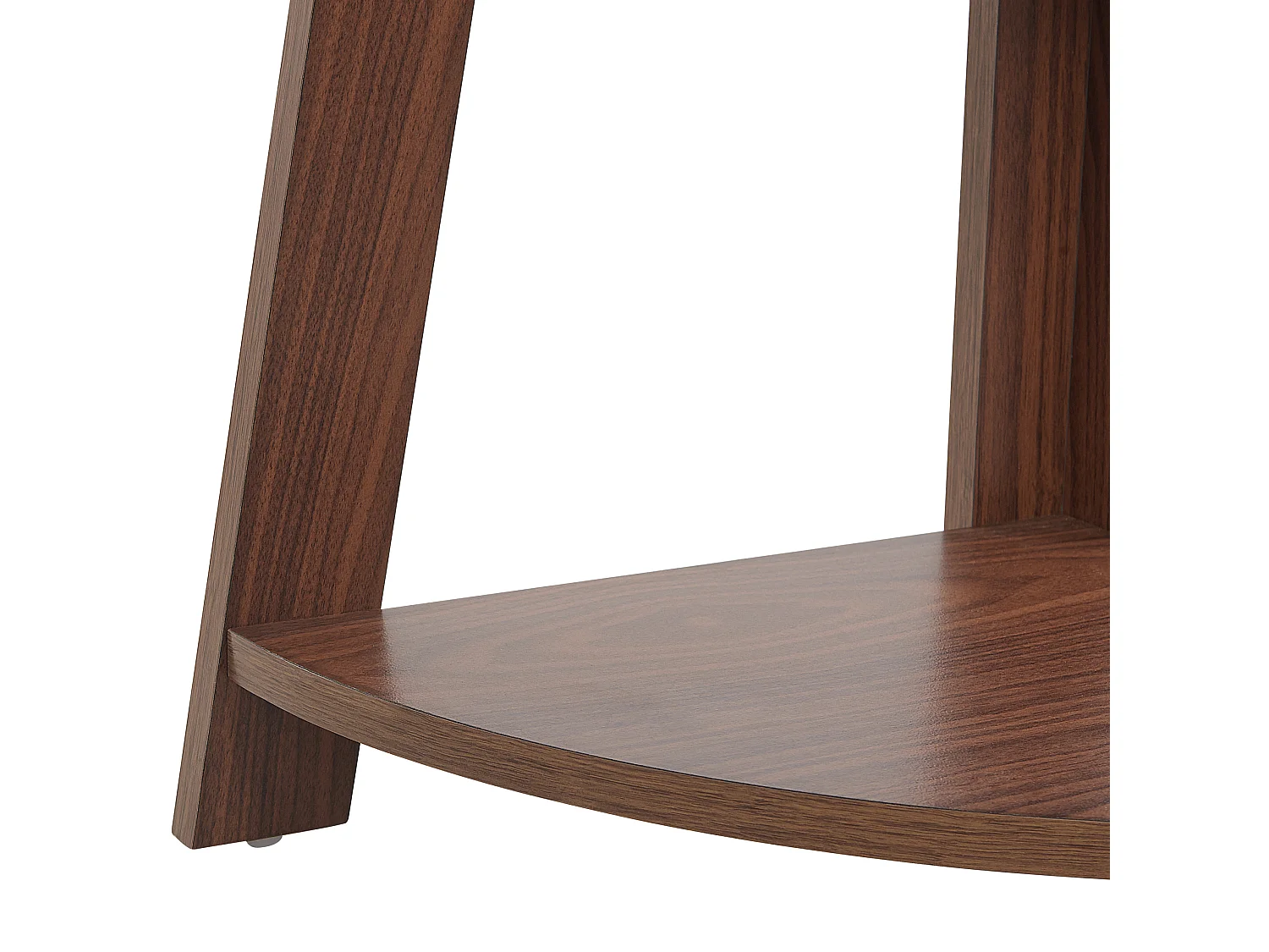 Bibliothèque d'angle à 5 étages MOBILE SOLO 175 cm Marron foncé