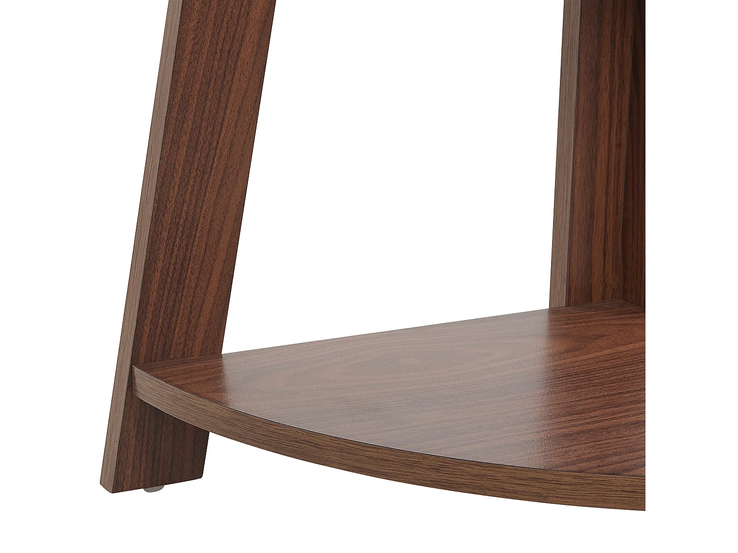 Bibliothèque d'angle à 5 étages MOBILE SOLO 175 cm Marron foncé