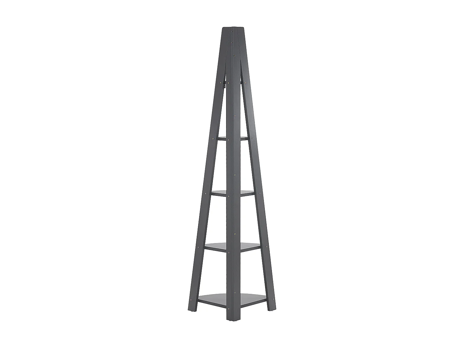 Bibliothèque d'angle à 5 étages MOBILE SOLO 175 cm Gris