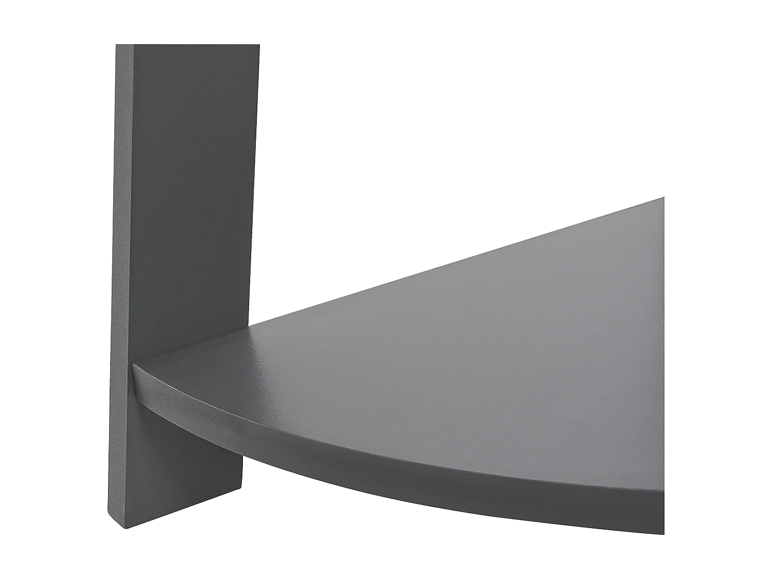 Bibliothèque d'angle à 5 étages MOBILE SOLO 175 cm Gris