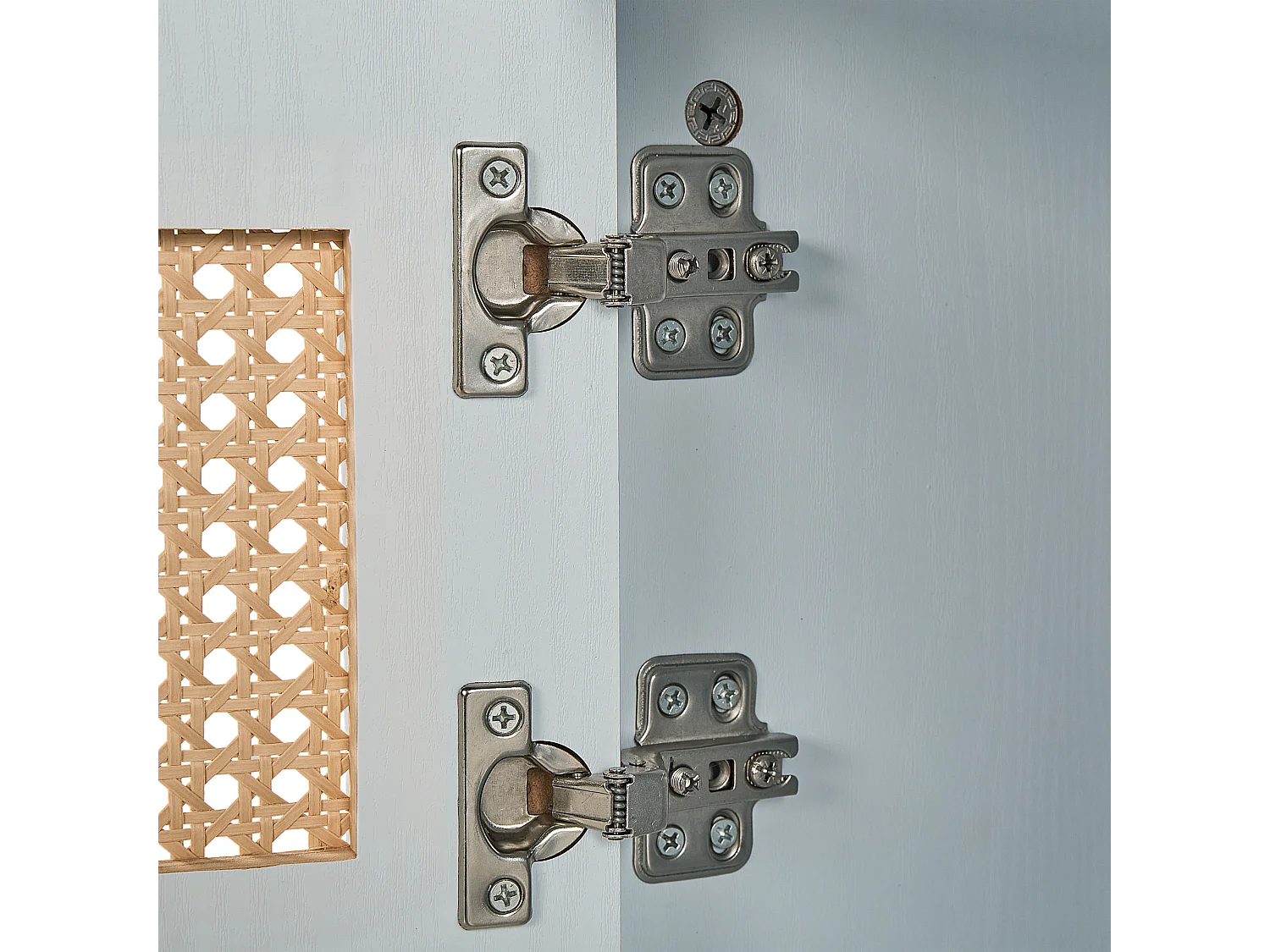 Mueble TV PARTON Blanco crema