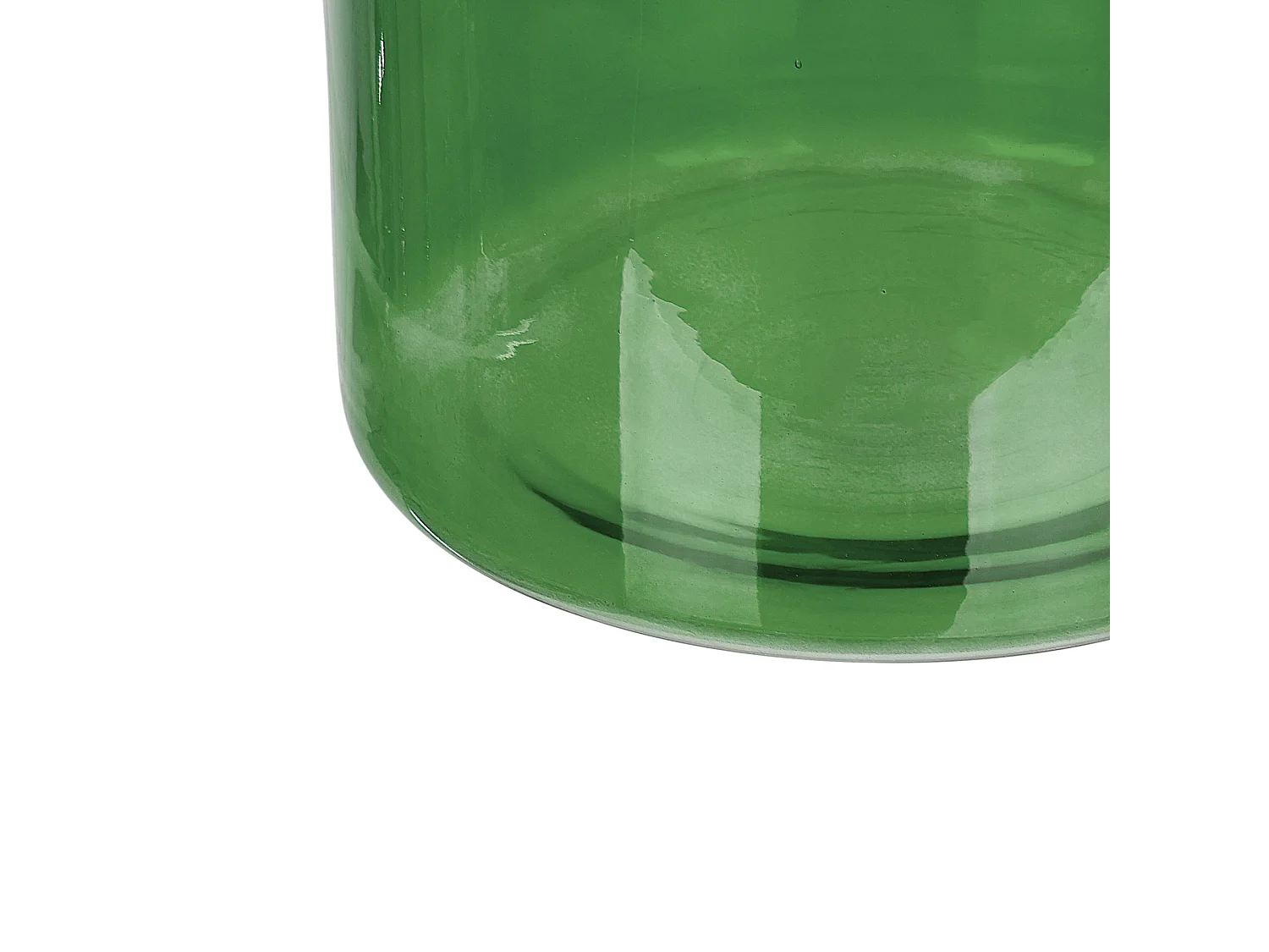 Vaso da fiori KORMA Vetro 45 cm Verde smeraldo