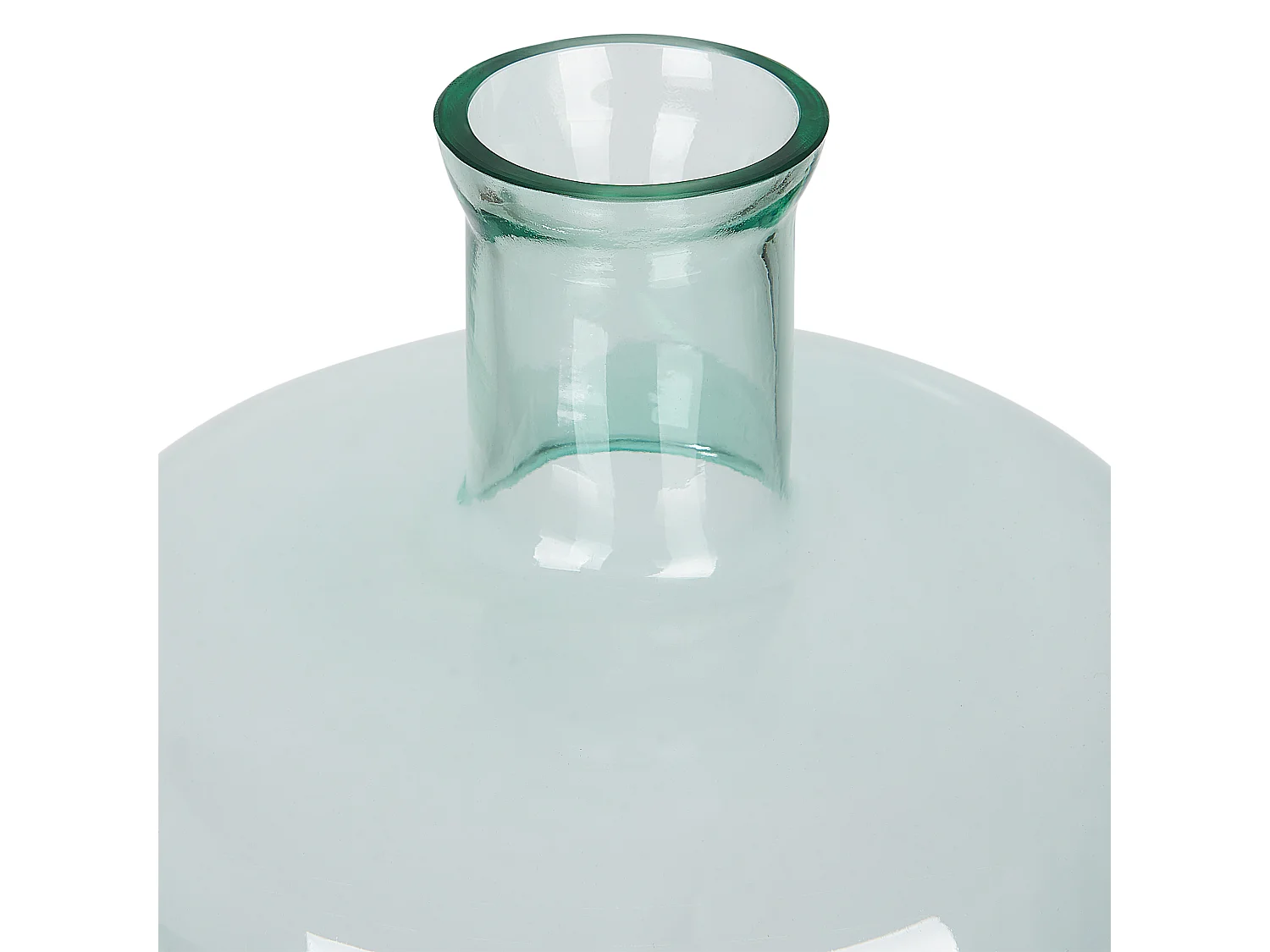 Vase à fleurs PAPADUM Verre 70 cm Bleu clair