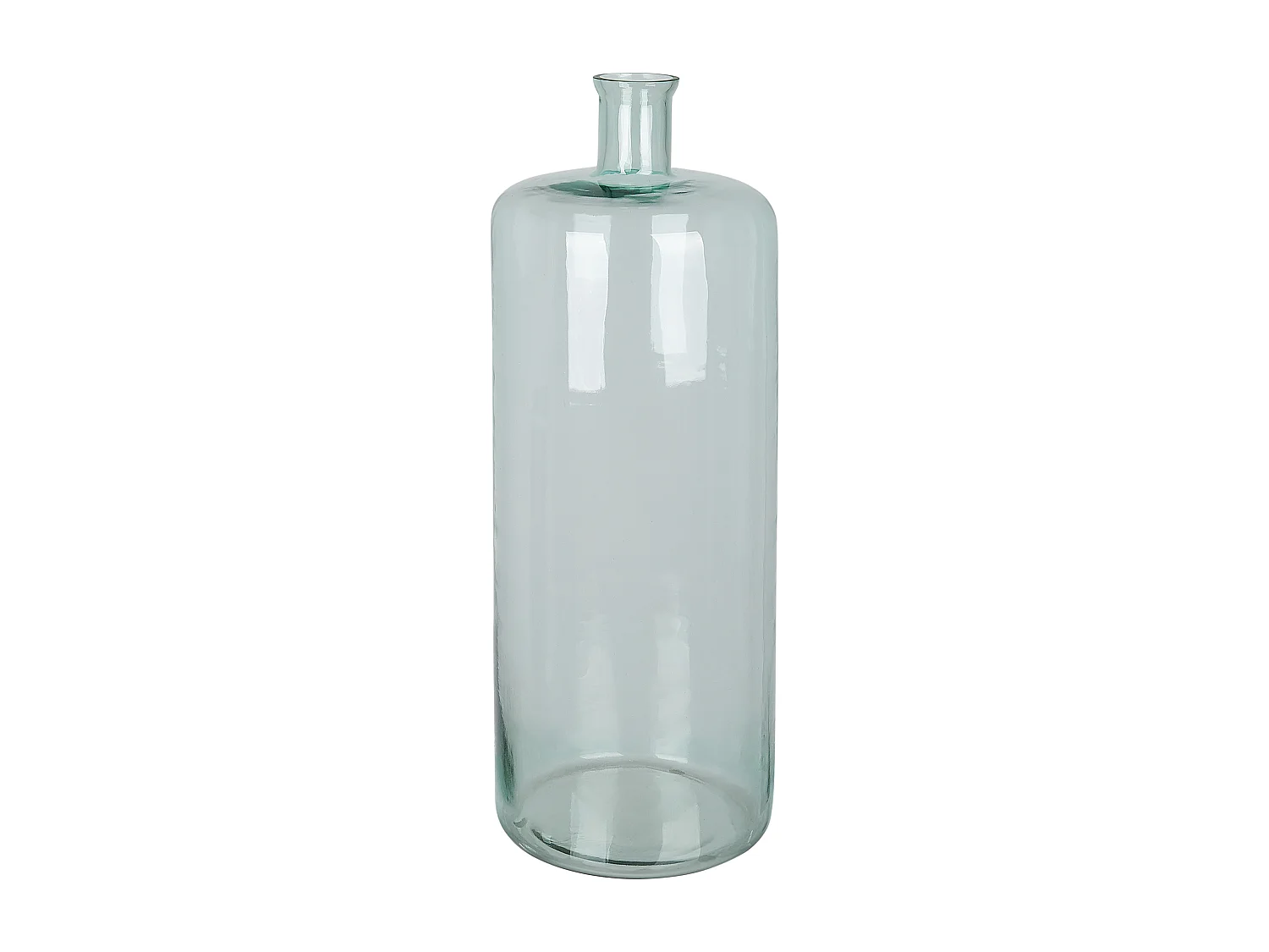 Vase à fleurs PAPADUM Verre 70 cm Bleu clair
