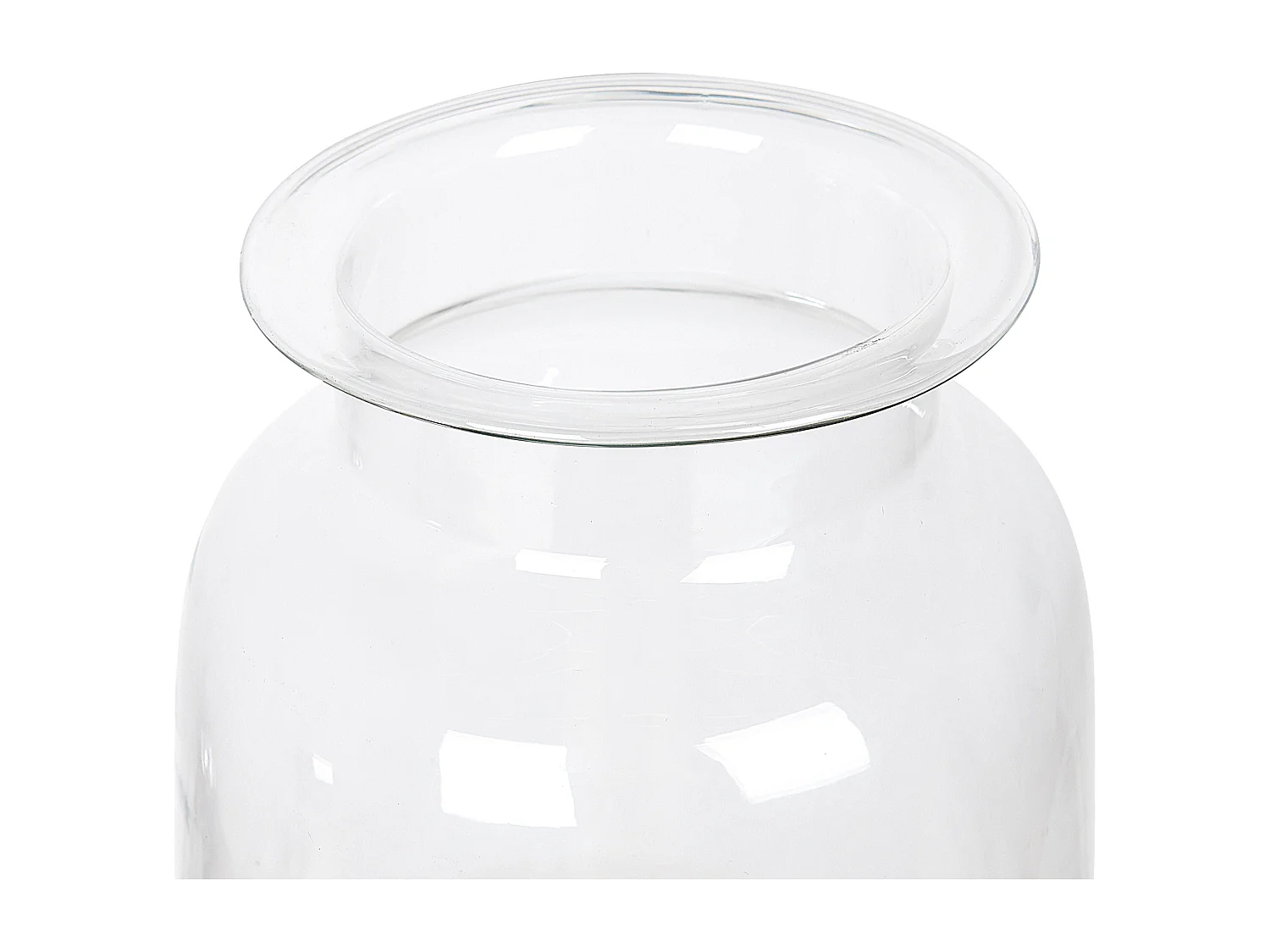 Vase à fleurs BHATURE Verre 27 cm Multicolore