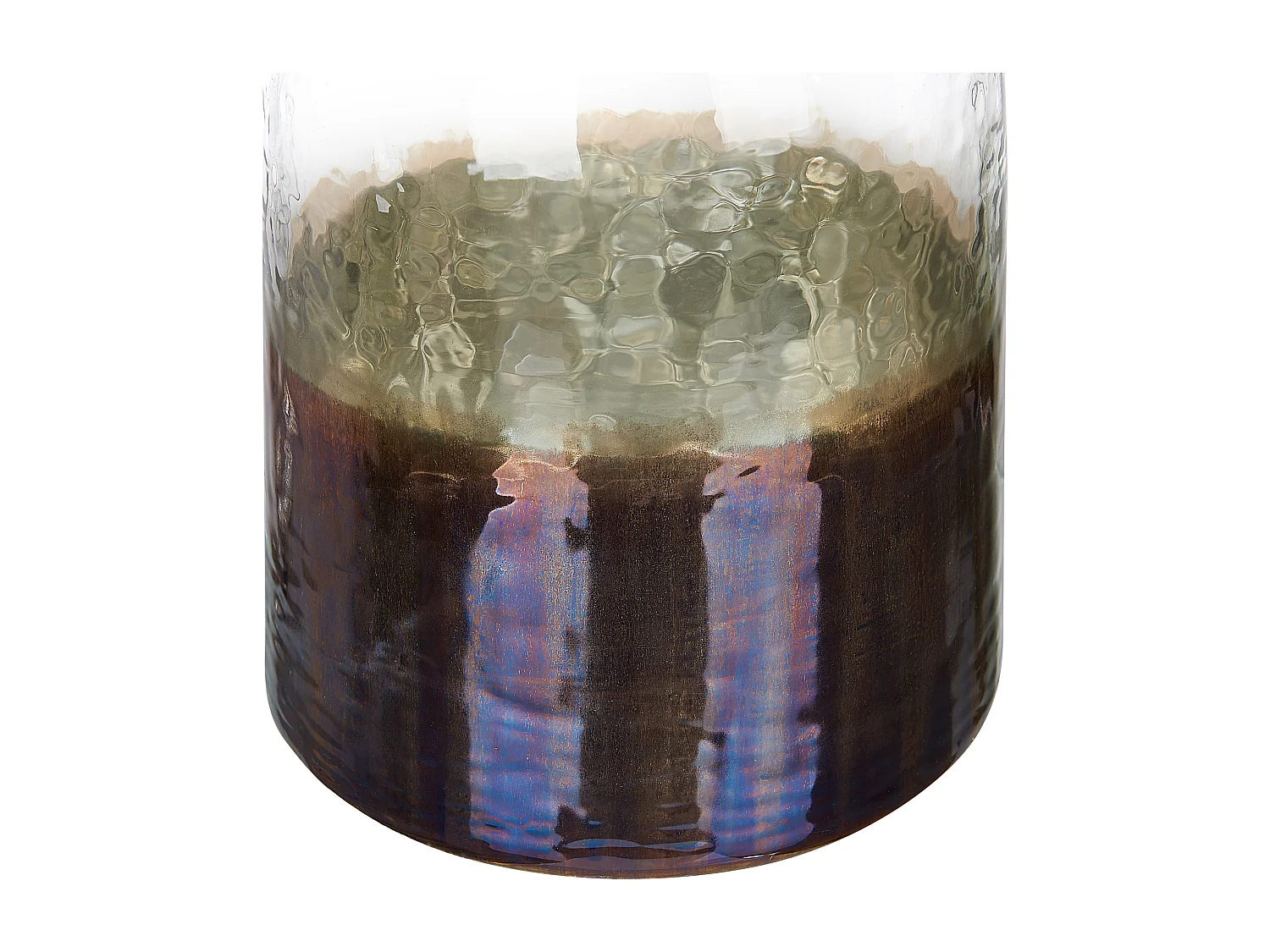 Vase à fleurs KULCHA Verre 36 cm Multicolore