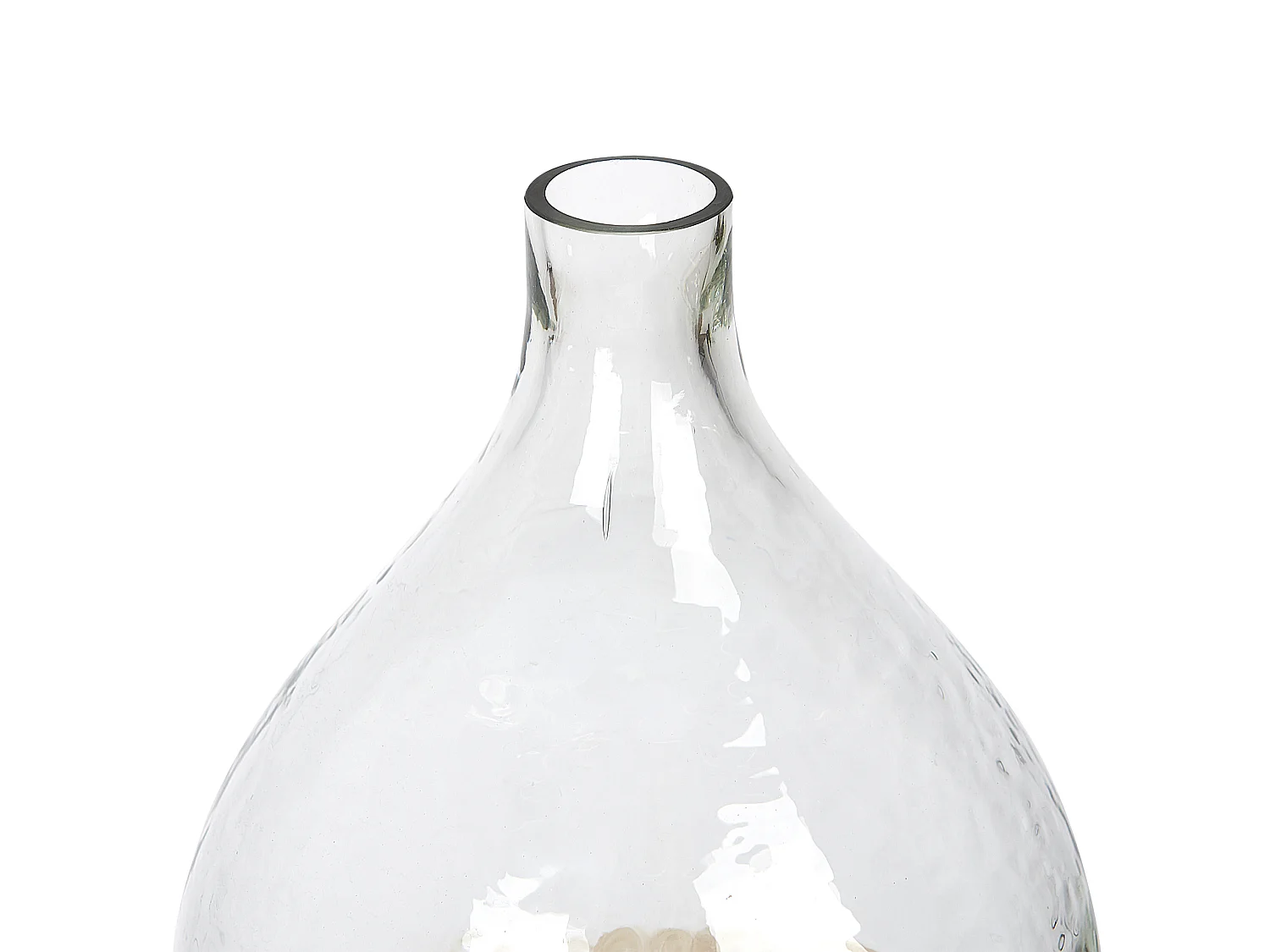 Blumenvase KULCHA Glas 36 cm Bunt