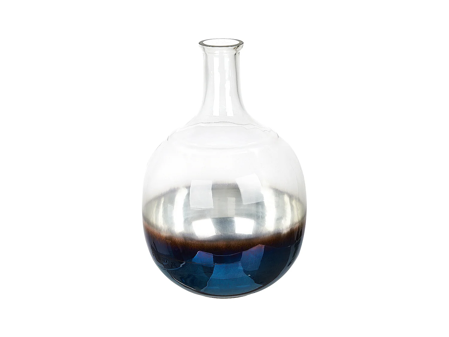 Vase à fleurs RAZALA Verre 34 cm Multicolore