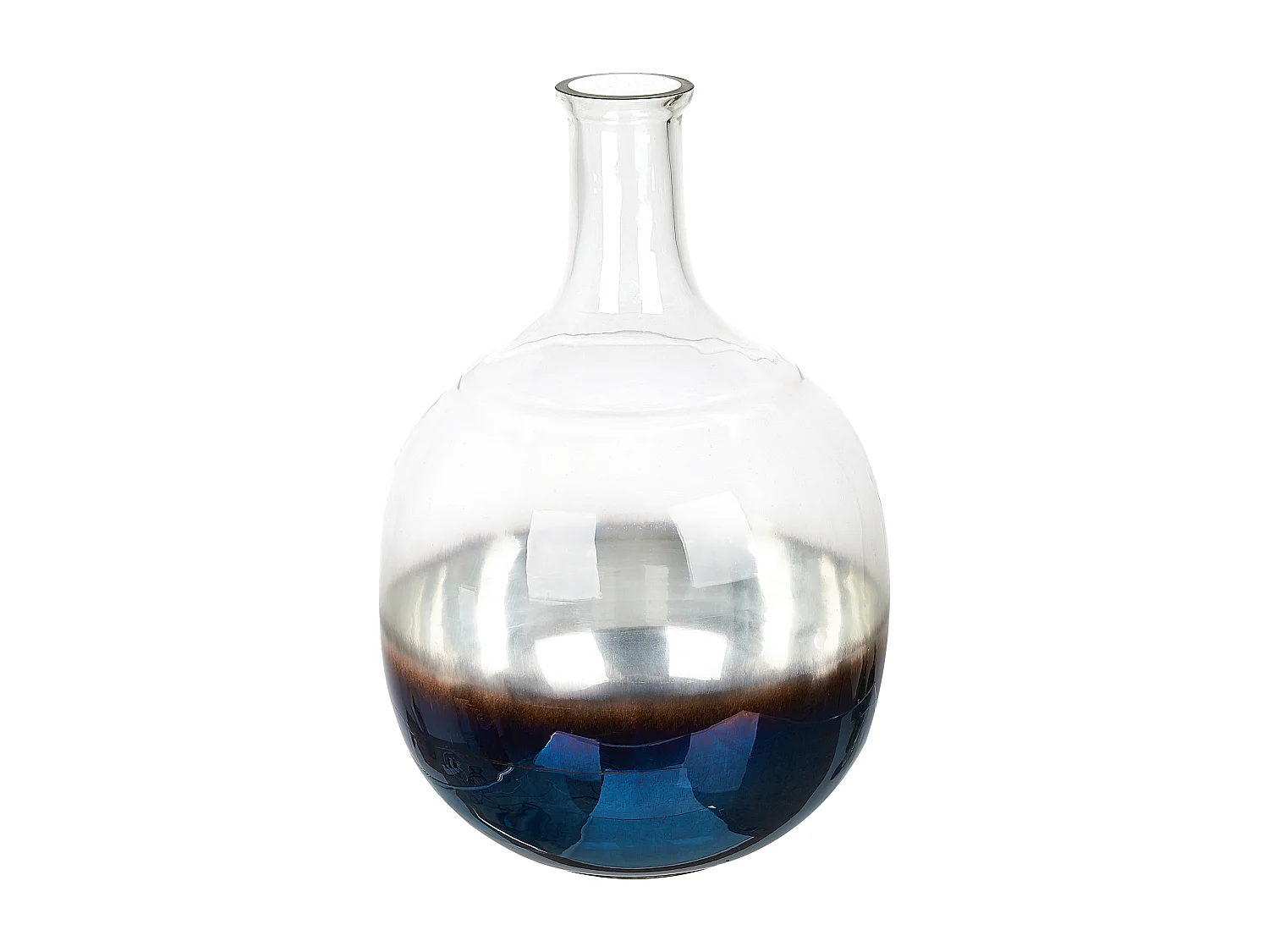 Blumenvase RAZALA Glas 34 cm Bunt