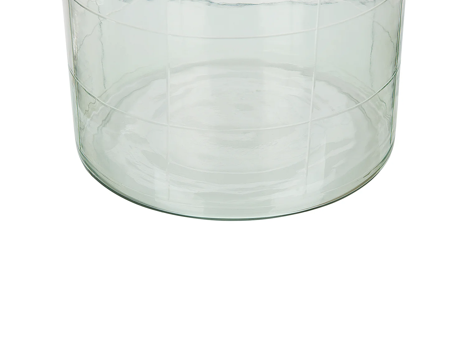 Vase à fleurs VINDALOO Verre 35 cm Vert clair