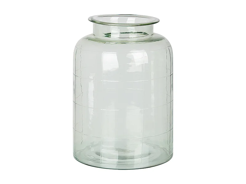 Bloemenvaas VINDALOO Glas 35 cm Lichtgroen