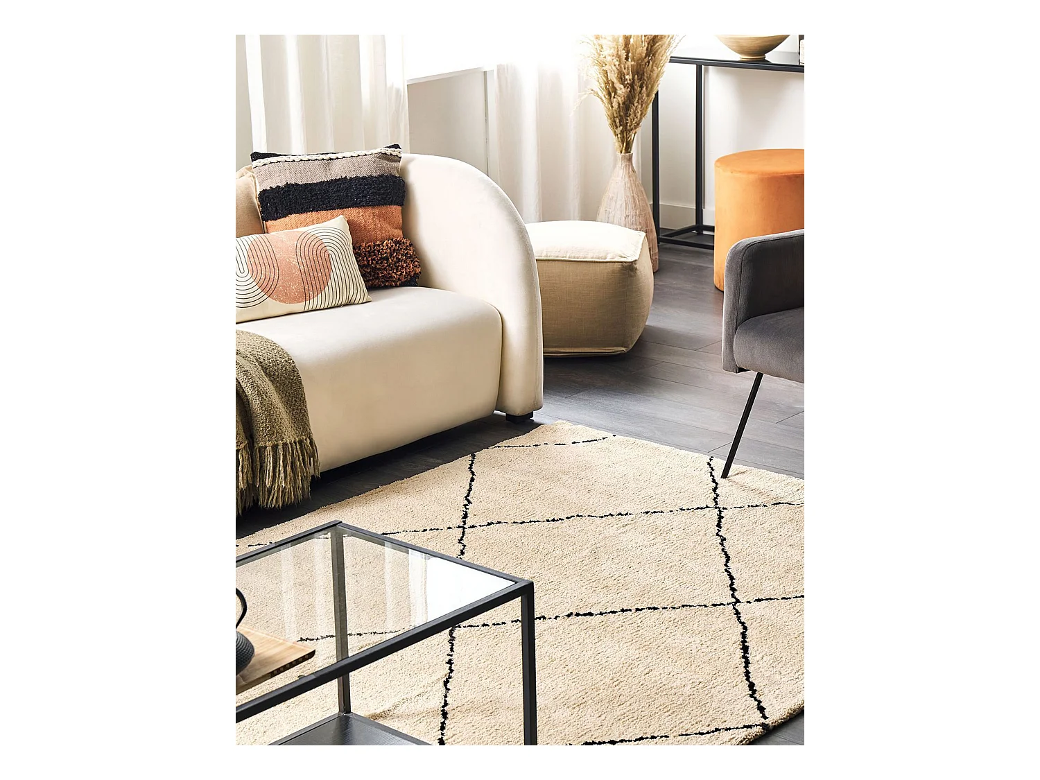 Tapis MUTKI Beige 200 x 300 cm