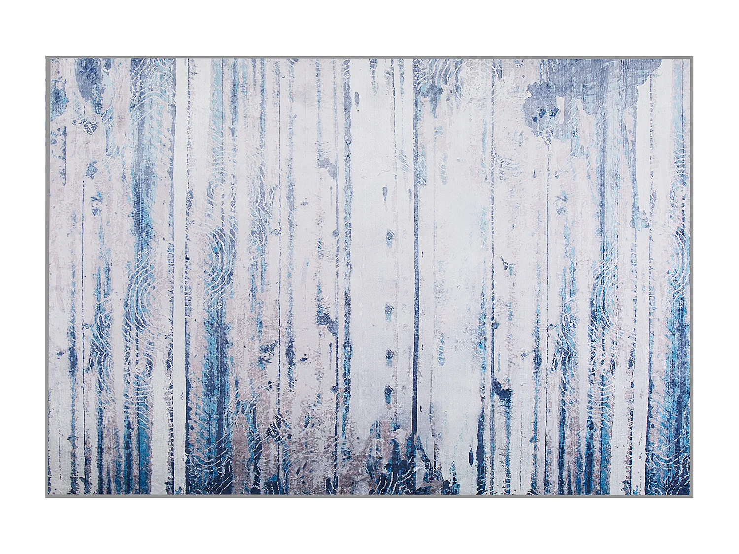 Alfombra gris claro/beige 140 x 200 cm DALLICA