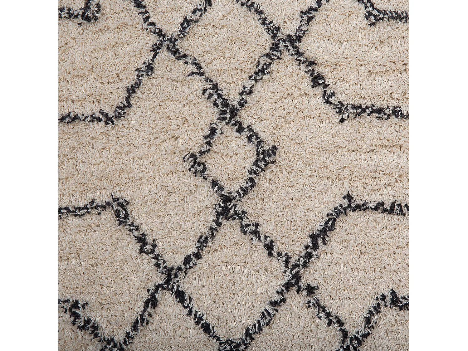 Vloerkleed katoen beige 140 x 200 cm MALTEPE