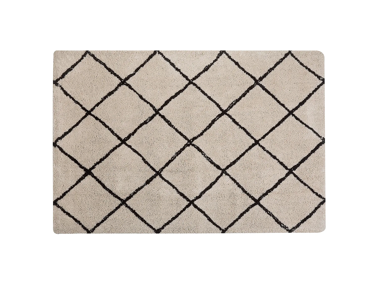 Vloerkleed beige 160 x 230 cm ADALAR