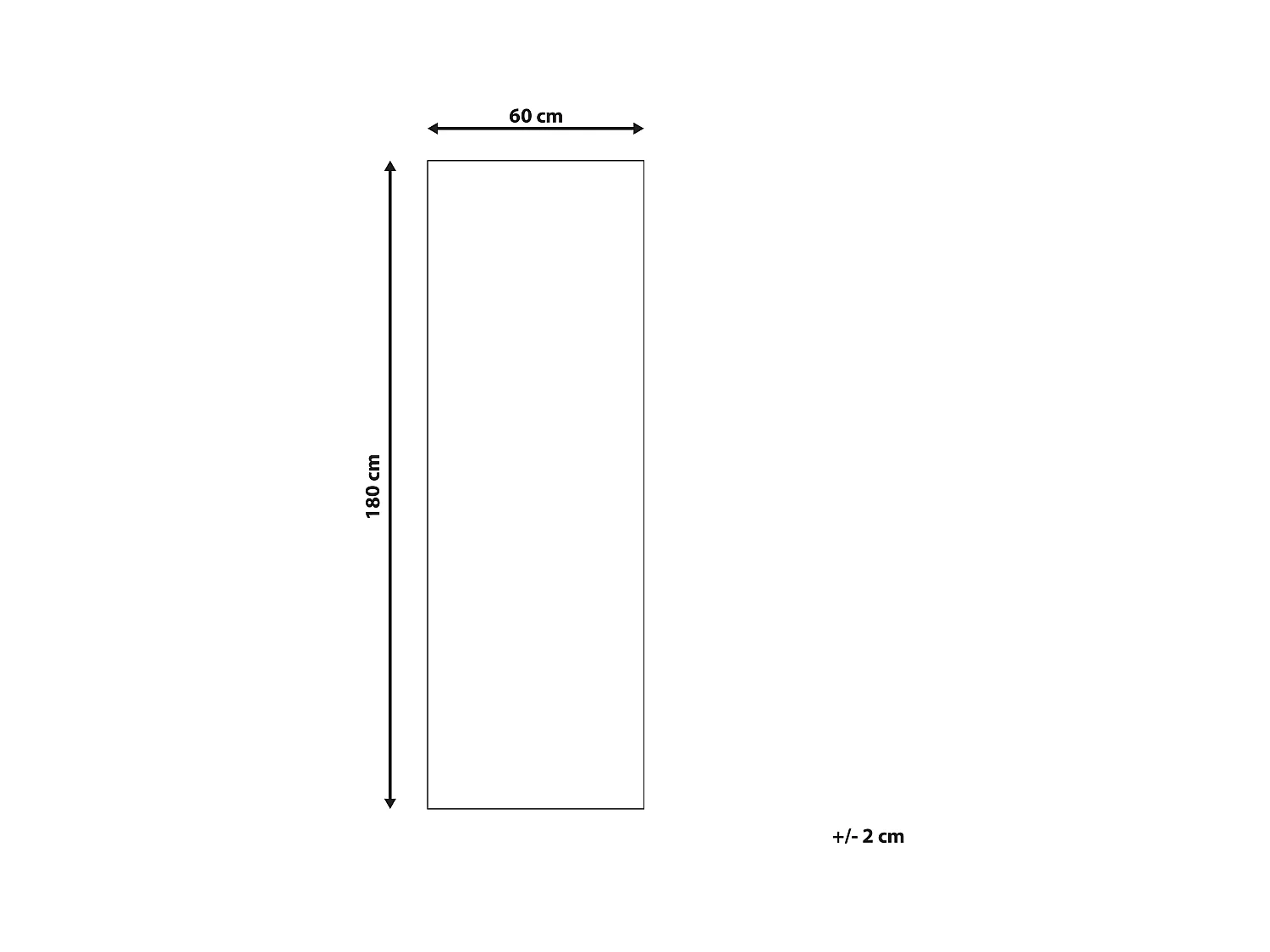 Vloerkleed vintage beige 60 x 180 cm BEYKOZ