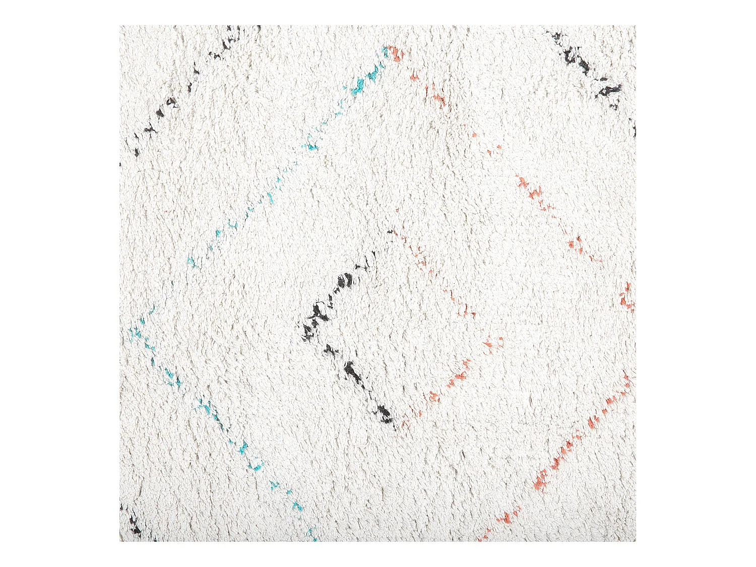 Tapis KARTAL Blanc 140 x 200 cm Coton