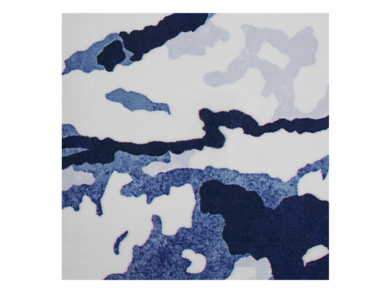 Vloerkleed polyester blauw/wit 160 x 230 cm IZMIT