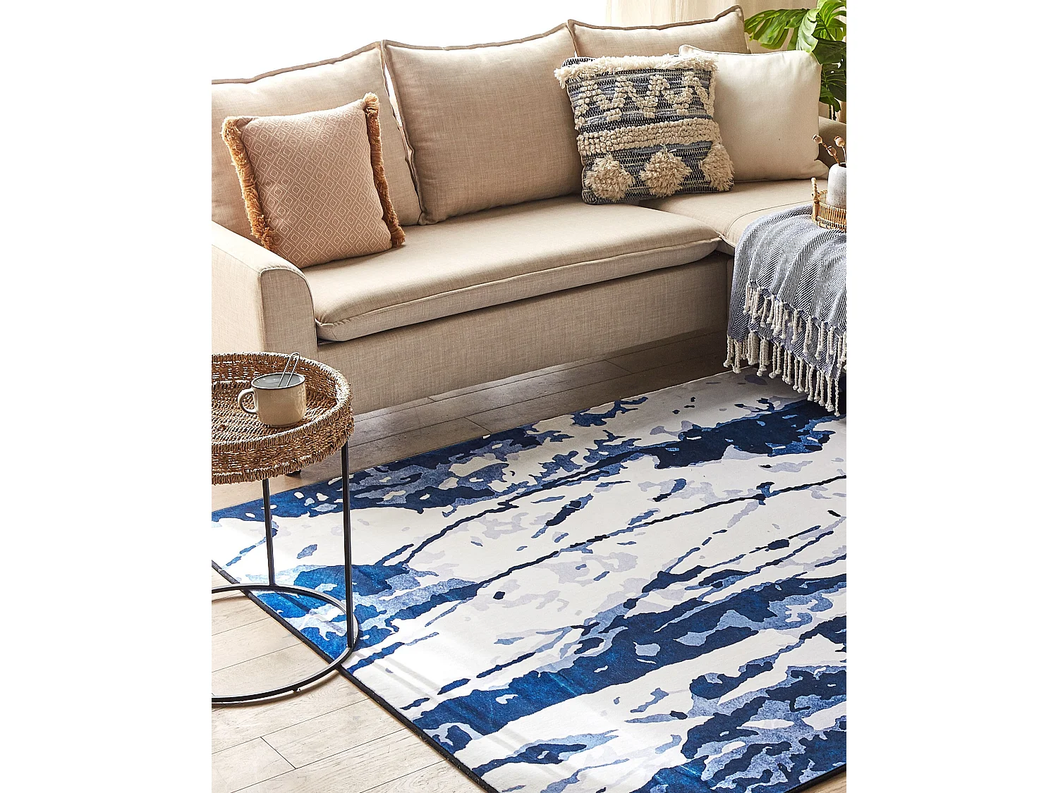 Tapis IZMIT Blanc 160 x 230 cm