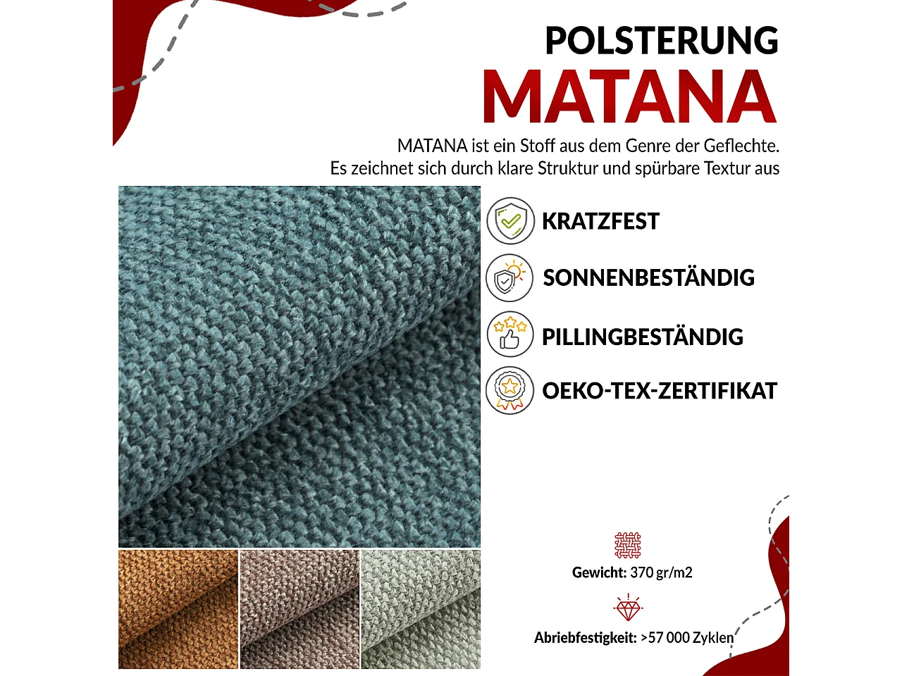 Boxspringbett ALBERO 2 KING DUO - Eiche Wotan Holzrahmen, zwei Multipocket-Matratzen, Bettkästen - 200x200 cm - H4 - Hellgrau Strukture