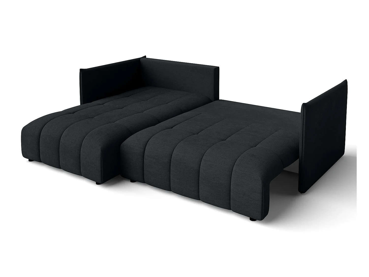 AX LIVING Gaziante Eckschlafcouch mit Bettkasten 245 cm anthrazit