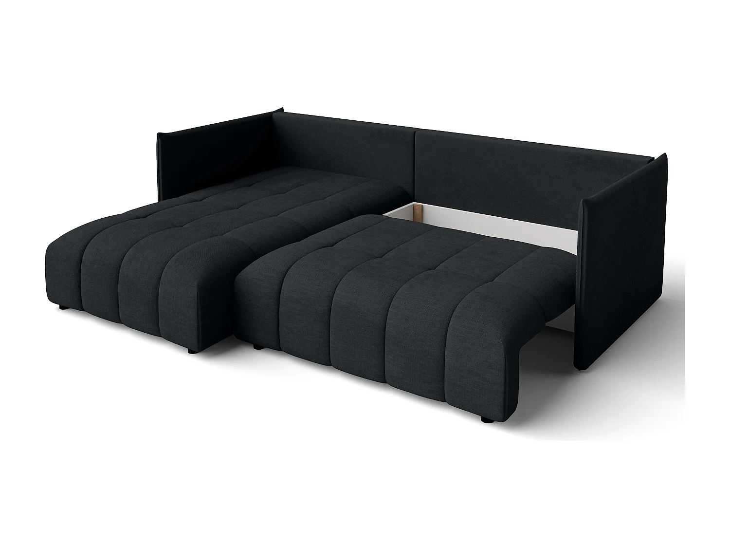 AX LIVING Canapé d’angle convertible Gaziante – 245 cm anthracite