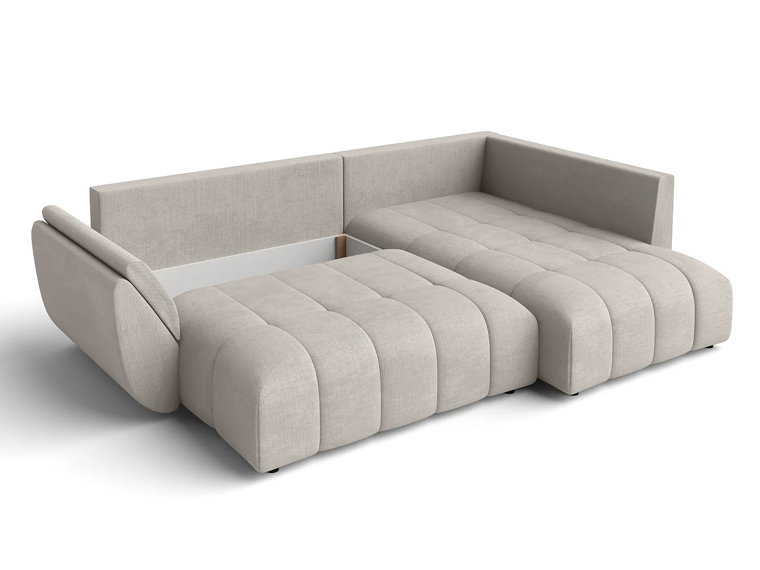 AX LIVING Canapé d angle convertible Kayseri canapé beige 266 cm