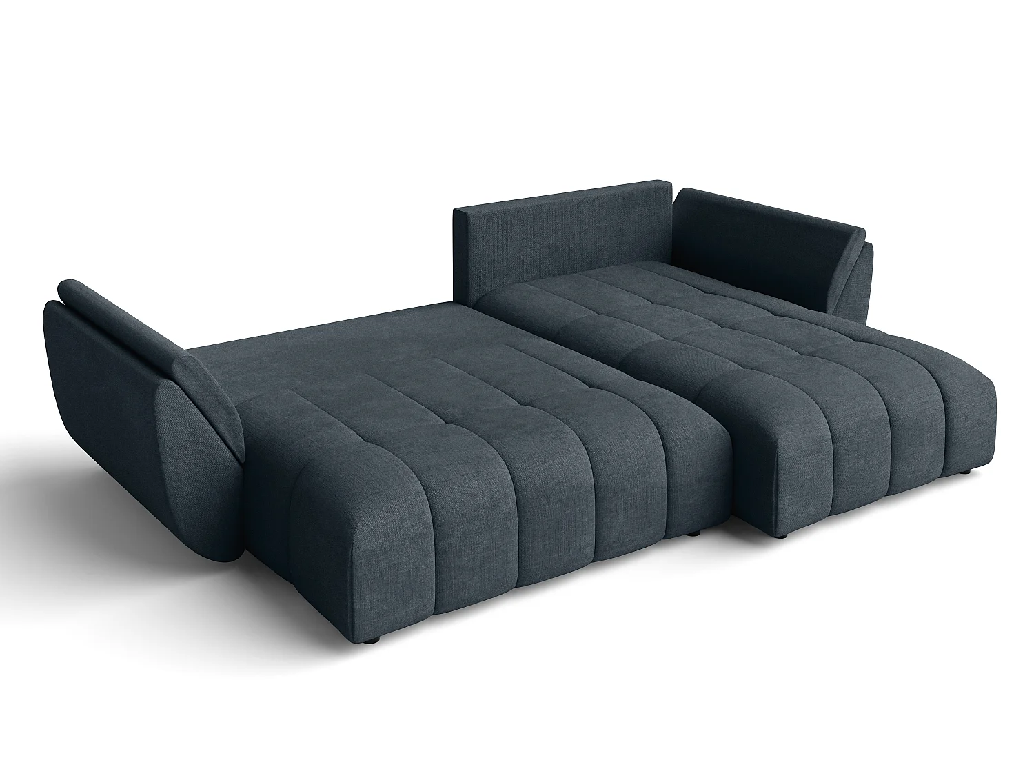 AX LIVING Canapé méridien Antalya canapé d angles convertible graphite