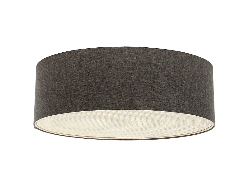 Plafon sufitowy ERUTAN RATTAN 50 szary