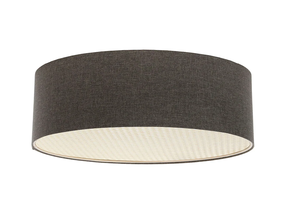 Plafon sufitowy ERUTAN RATTAN 50 szary