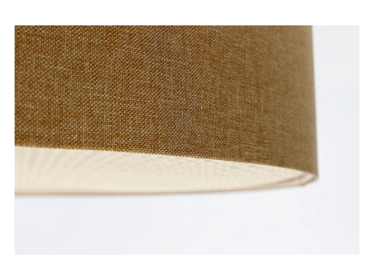 Plafon sufitowy ERUTAN RATTAN 60 żółty