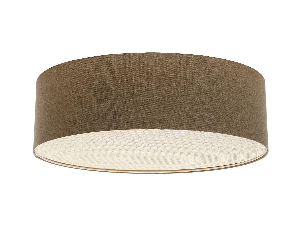 Plafon sufitowy ERUTAN RATTAN 70 brązowy