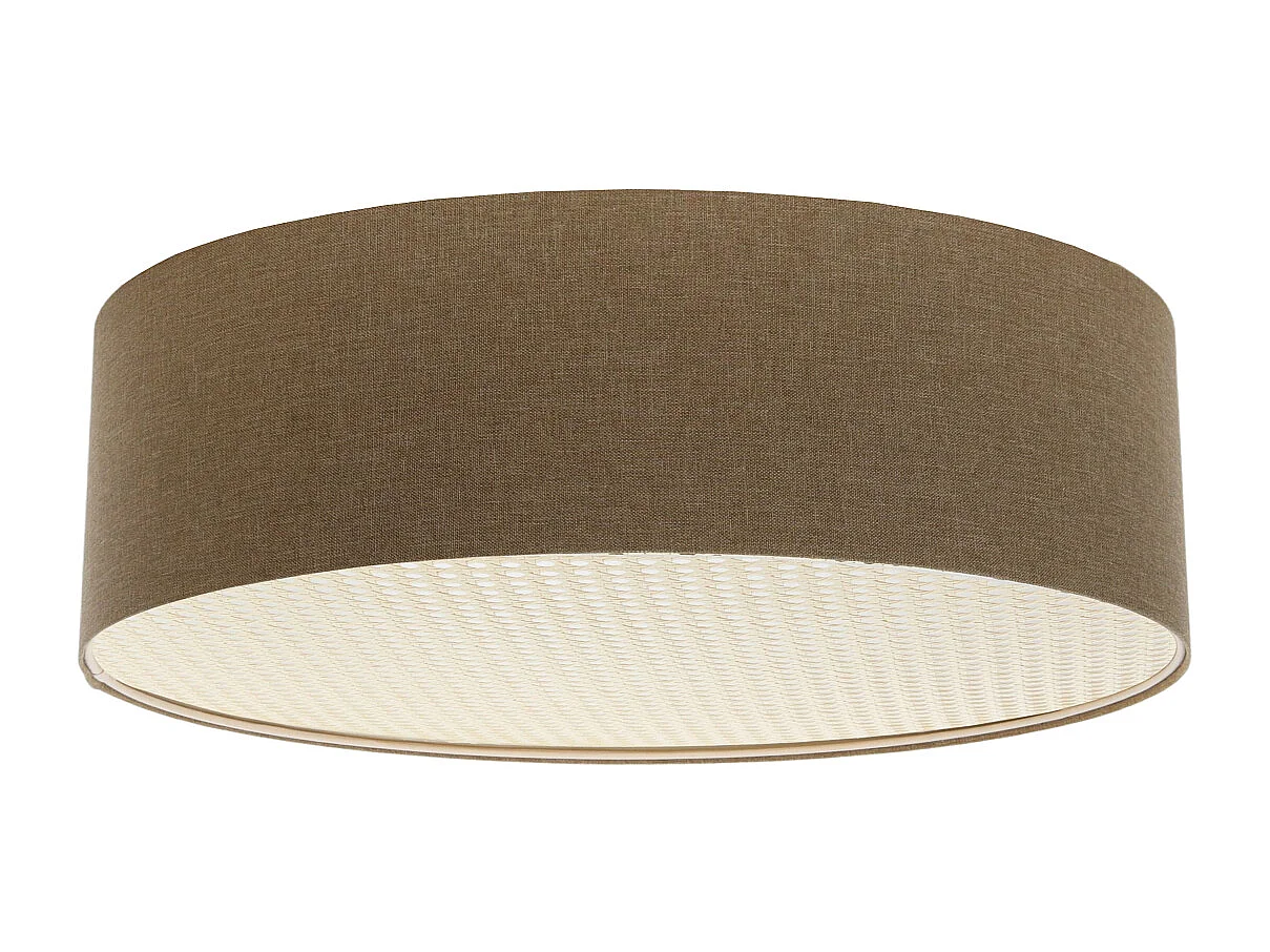 Plafon sufitowy ERUTAN RATTAN 70 brązowy