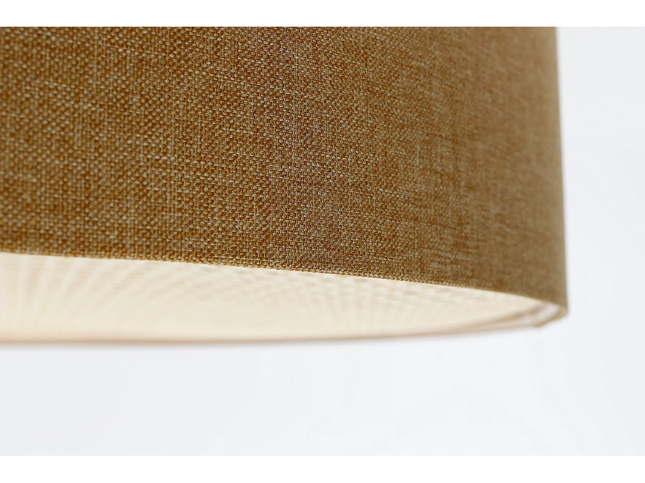 Plafon sufitowy ERUTAN RATTAN 70 żółty