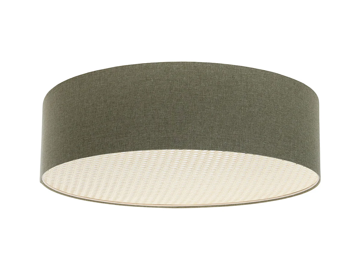 Plafon sufitowy ERUTAN RATTAN 40 zielony