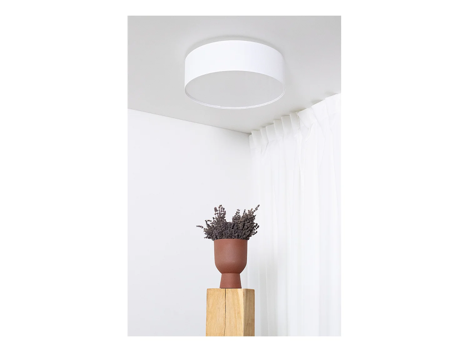 Plafonnier Mesh-Textile avec diffuseur