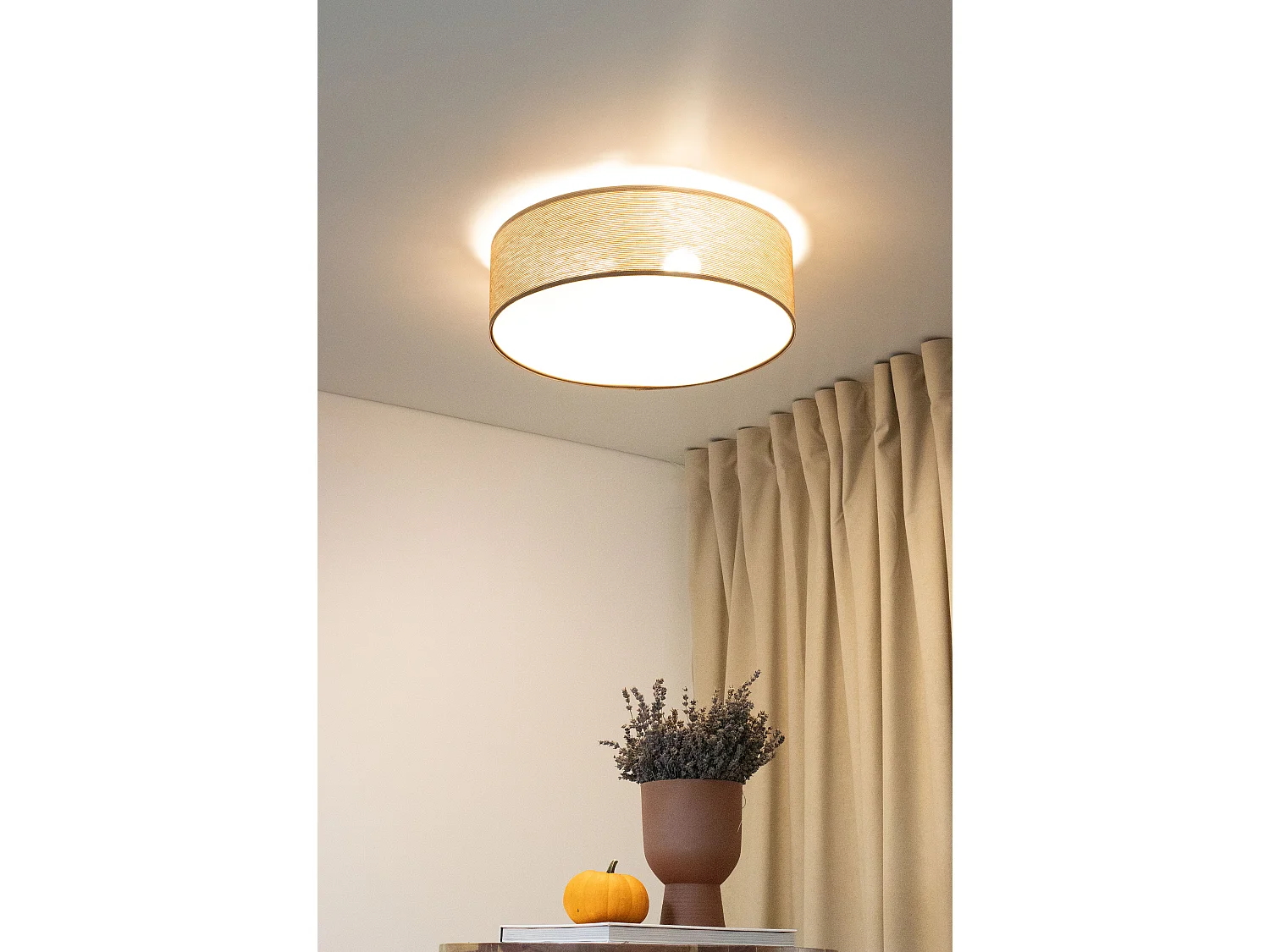 Plafonnier Mesh-Textile avec diffuseur