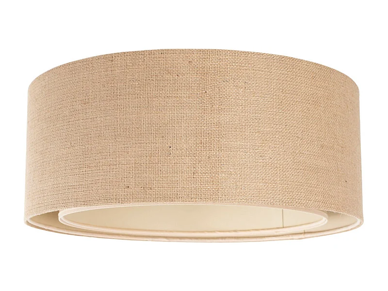 Plafonnier en jute naturelle Boho